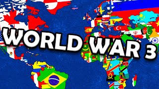 Alternative World War 3 World Map 4K [upl. by Zwick987]