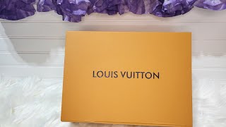 LOUIS VUITTON UNBOXING [upl. by Ringsmuth143]