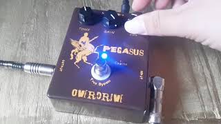 Pedal Overdrive Caline Pegasus [upl. by Eelidnarb615]