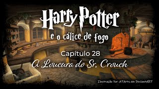 Harry Potter e o Cálice de Fogo  Capitulo 28  A Loucura do Sr Crouch [upl. by Ynafets]