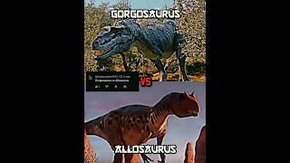 Gorgosaurus vs Allosaurus [upl. by Norre]