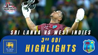 3rd ODI  Highlights  West Indies Tour Of Sri Lanka  26th October 2024 [upl. by Ayhtin289]