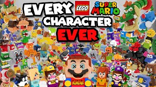 EVERY LEGO SUPER MARIO CHARACTER EVER  100 Lego Super Mario Custom Characters [upl. by Leihcim]