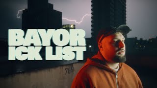 BAYOR  ICKLIST Official Video prod by Master Alex [upl. by Aseyt668]