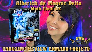 Alberich de Megrez Delta REVIEW UNBOXING ARMADO CABALLERO OBJETO Myth CLoth EX  MythClothllection [upl. by Dona]