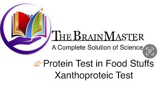 Protein test in food stuffs  Xanthoproteic TestClass XII [upl. by Stickney]