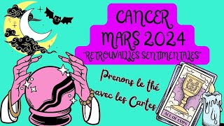 ♋CANCER MARS 2024 quotRetrouvailles sentimentalesquot♋ [upl. by Akerue]