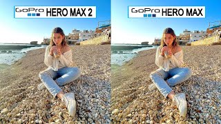 GoPro Max 2 Vs GoPro Hero Max Camera Test Comparison [upl. by Nolubez]