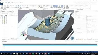 Tire Mold Machining power by Mastercam 2019 [upl. by Tegirb]