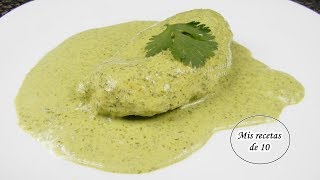 POLLO CON CREMA DE CILANTRO [upl. by Acquah]