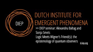 Logic Meets Wigners Friends epistemology of quantum observers by Alexandru Baltag amp Sonja Smets [upl. by Yelhs]