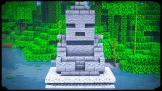 ★ Minecraft Buddha Statue  How to Build Statues in Minecraft [upl. by Afra948]