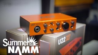 ESI U22 XT  Summer NAMM 2016 [upl. by Highams]