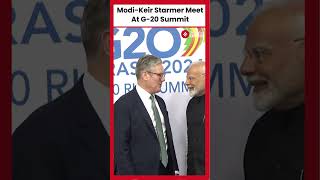 PM Modi Holds Bilateral Meeting With UK PM Keir Starmer At G20 Summit [upl. by Leak598]