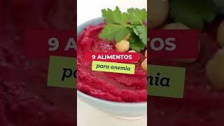 Alimentos para quem tem anemia  baratos e fáceis de encontrar 🍎👍 [upl. by Adidnac964]