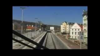 Saalfeld  Gera Hbf  Führerstandsmitfahrt [upl. by Ianahs617]