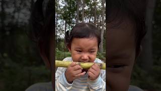 Survival Skills make wooden sugarcane crusher survival camping business tiktokvideo comedy [upl. by Sivet]