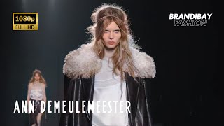 Défilé ANN DEMEULEMEESTER AutomneHiver 20242025  Paris Fashion Week [upl. by Cotsen]