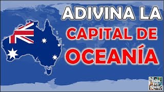 ¿Cuántas quotCAPITALES DE OCEANÍAquot Conoces TestTriviaQuiz [upl. by Assirual683]