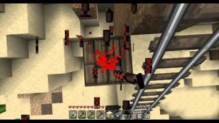 Minecraft 87 Lets Play  Schienen verlegen und Goldsuche [upl. by Etiuqram]