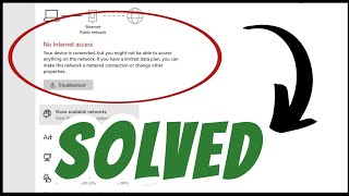 No Internet access but connected to Ethernet in LAN SOLVED [upl. by Athalla]