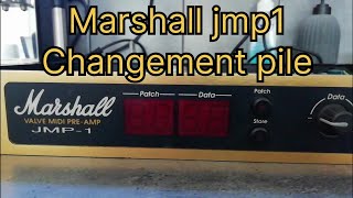 marshall jmp1 changement pile [upl. by Magda223]