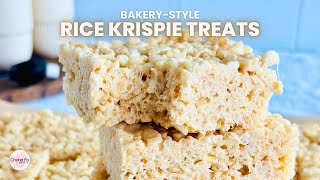 Elevated Rice Krispie Treats Recipe Easy No Bake Dessert No Oven Required  Brown Butter [upl. by Allez]