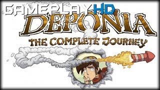 Deponia  The Complete Journey Gameplay PC HD [upl. by Ahsiruam]