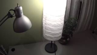 IKEA  HOLMÖ  floor lamp review  quick overview [upl. by Modnar]