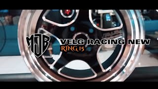 KEREN  VELG RACING NEW RING 15 MODEL TERBARU [upl. by Byrann]