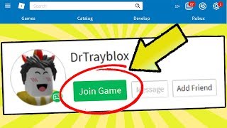 HOW TO JOIN ANY YOUTUBERS ROBLOX GAME [upl. by Harland476]