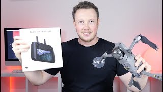 DJI SMART CONTROLLER für Mavic 2  MEIN ERSTER EINDRUCK  Fernsteuerung mit Display [upl. by Dinsdale]