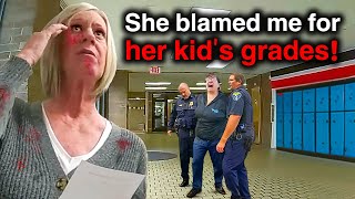 When School Teachers Get ATTACKED By Crazy Parents [upl. by Gerta386]