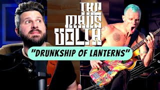 Bass Teacher REACTS to THE MARS VOLTA  quotDrunkship of Lanternsquotplayed by FLEA [upl. by Jegger648]