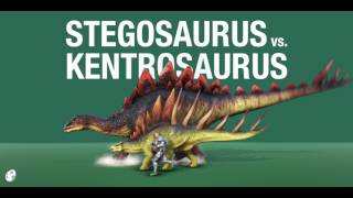 Kentrosaurus vs Stegosaurus Size Comparison  Ark Survival Evolved v257 [upl. by Aylatan281]