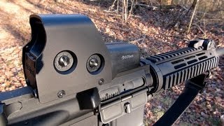 EOTech 200 Yard Target Session No Magnification [upl. by Idona]