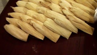 tamales canarios  receta original [upl. by Enomrej]