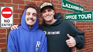 LAZARBEAM Is Back amp Breaking Records New Office Tour amp Interview [upl. by Enirahtac]