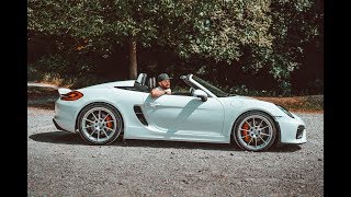 The Epic Porsche Boxster Spyder  Mountain Pass Drive [upl. by Raasch139]