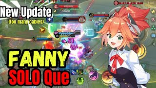 New update Fanny  fanny gameplay after new update [upl. by Siroved117]