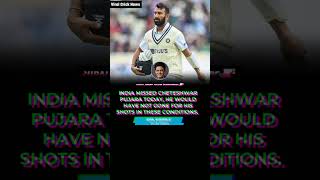 Anil Kumble believes India missed Pujara today Do you agree cricket cricketnews indvnz shorts [upl. by Nuoras251]