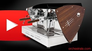 Aesthetic options of Etnica Orchestrale coffee machine 2019 [upl. by Nahguav855]