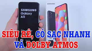 Mở hộp Galaxy A11  điện thoại GIÁ SIÊU RẺ của Samsung [upl. by Breena]