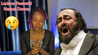 Opera Luciano Pavarotti  Nessun Dorma REACTION [upl. by Leunamesoj]