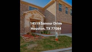 14519 Sanour Drive Houston TX 77084  3 Bedroom Home For Sale [upl. by Dela]