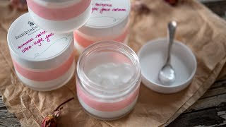 DIY UltraLight Face Cream for SUMMER 🌞 Hydrating  soothing [upl. by Lebatsirc]