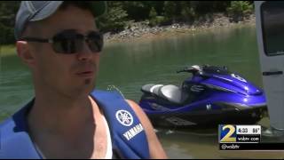 Man nearly drowns while swimming in Lake Lanier [upl. by Mila147]