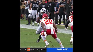 Jakobi Meyers catches for a 17yard Gain vs Kansas City Chiefs [upl. by Naujet]