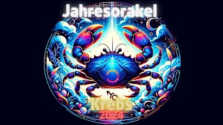 🌟 Krebs 2024 Enthüllt Dein astrologisches Schicksal Dein Jahresorakel TarotHoroskop [upl. by Novrej]