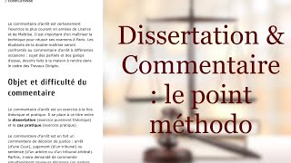 MÉTHODOLOGIE  LA DISSERTATION JURIDIQUE amp LE COMMENTAIRE DE TEXTE I ESSENTIELS [upl. by Naehgem737]